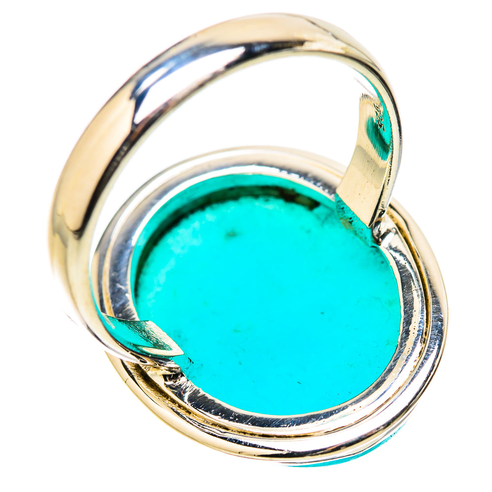 Chrysocolla Rings handcrafted by Ana Silver Co - RING131332 - Photo 3
