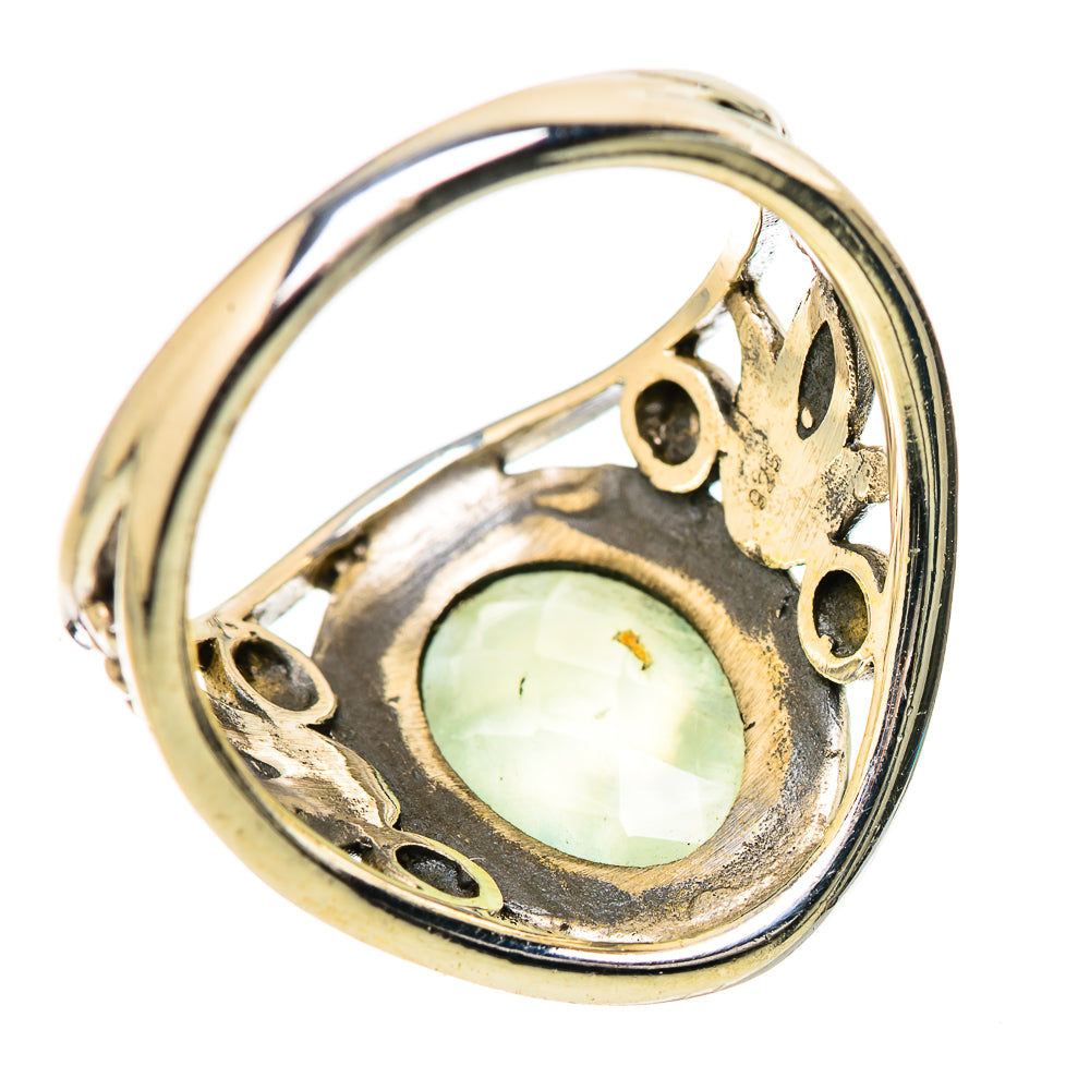 Prehnite Rings handcrafted by Ana Silver Co - RING131334 - Photo 3