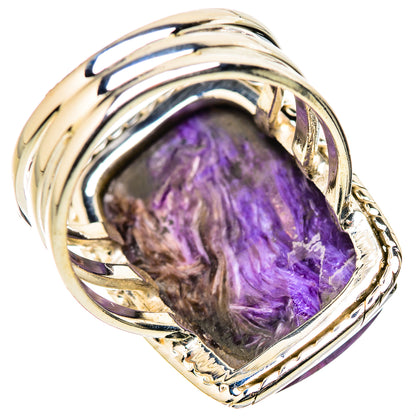 Charoite Rings handcrafted by Ana Silver Co - RING131336 - Photo 3