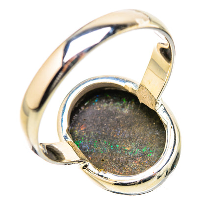 Andamooka Opal Rings handcrafted by Ana Silver Co - RING131370 - Photo 3
