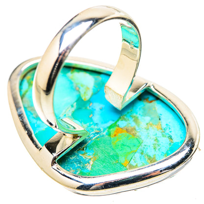 Chrysocolla Rings handcrafted by Ana Silver Co - RING131396 - Photo 3