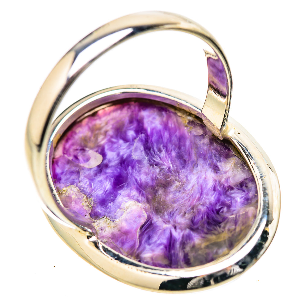 Charoite Rings handcrafted by Ana Silver Co - RING131401 - Photo 3