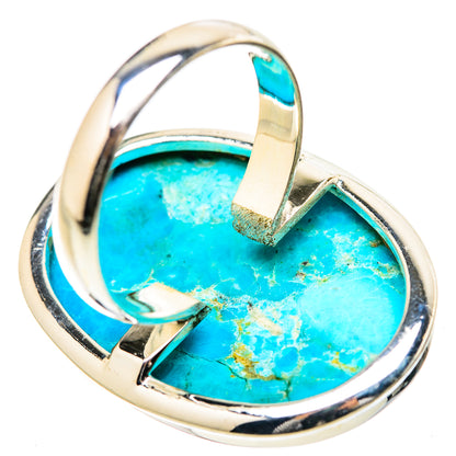 Chrysocolla Rings handcrafted by Ana Silver Co - RING131411 - Photo 3