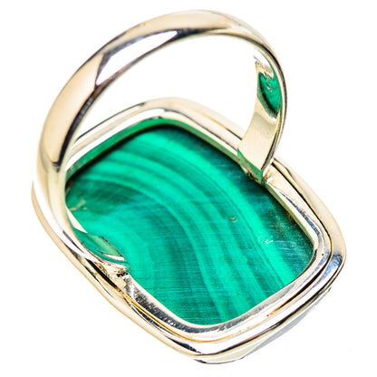 Malachite Rings handcrafted by Ana Silver Co - RING131413 - Photo 3