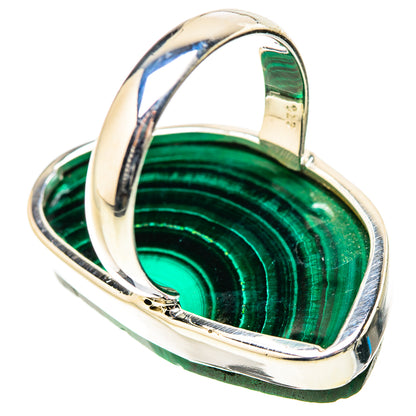 Malachite Rings handcrafted by Ana Silver Co - RING131414 - Photo 3