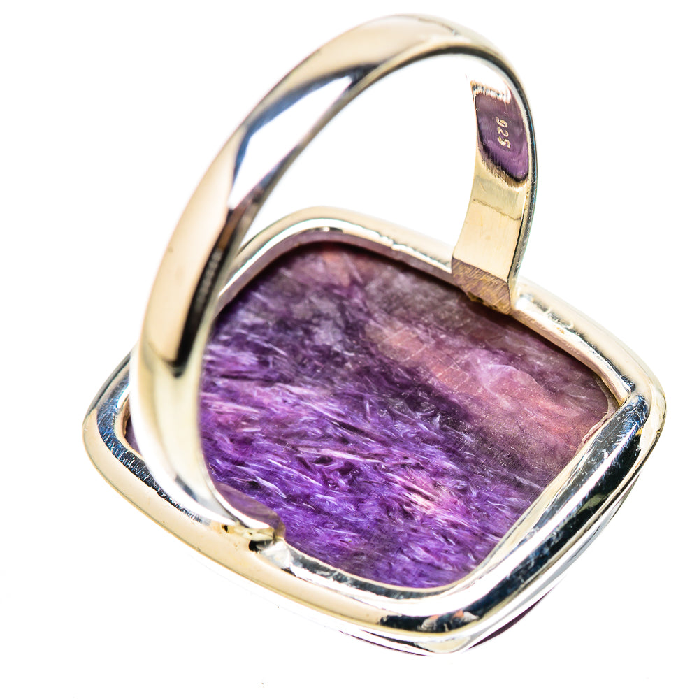 Charoite Rings handcrafted by Ana Silver Co - RING131419 - Photo 3