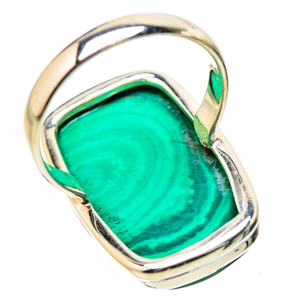 Malachite Rings handcrafted by Ana Silver Co - RING131431 - Photo 3