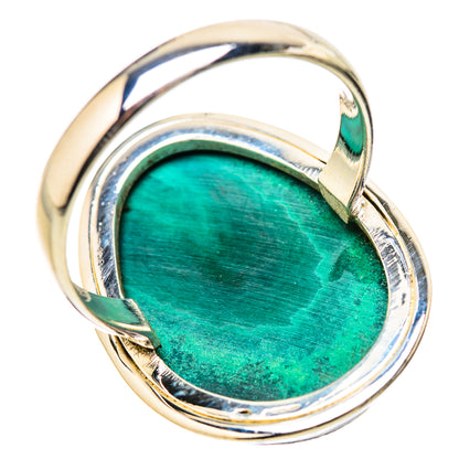 Malachite Rings handcrafted by Ana Silver Co - RING131432 - Photo 3