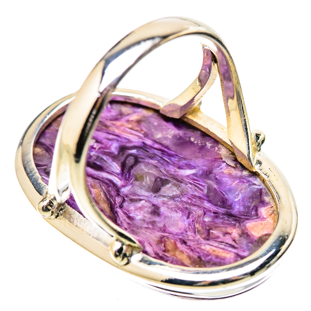 Charoite Rings handcrafted by Ana Silver Co - RING131435 - Photo 3