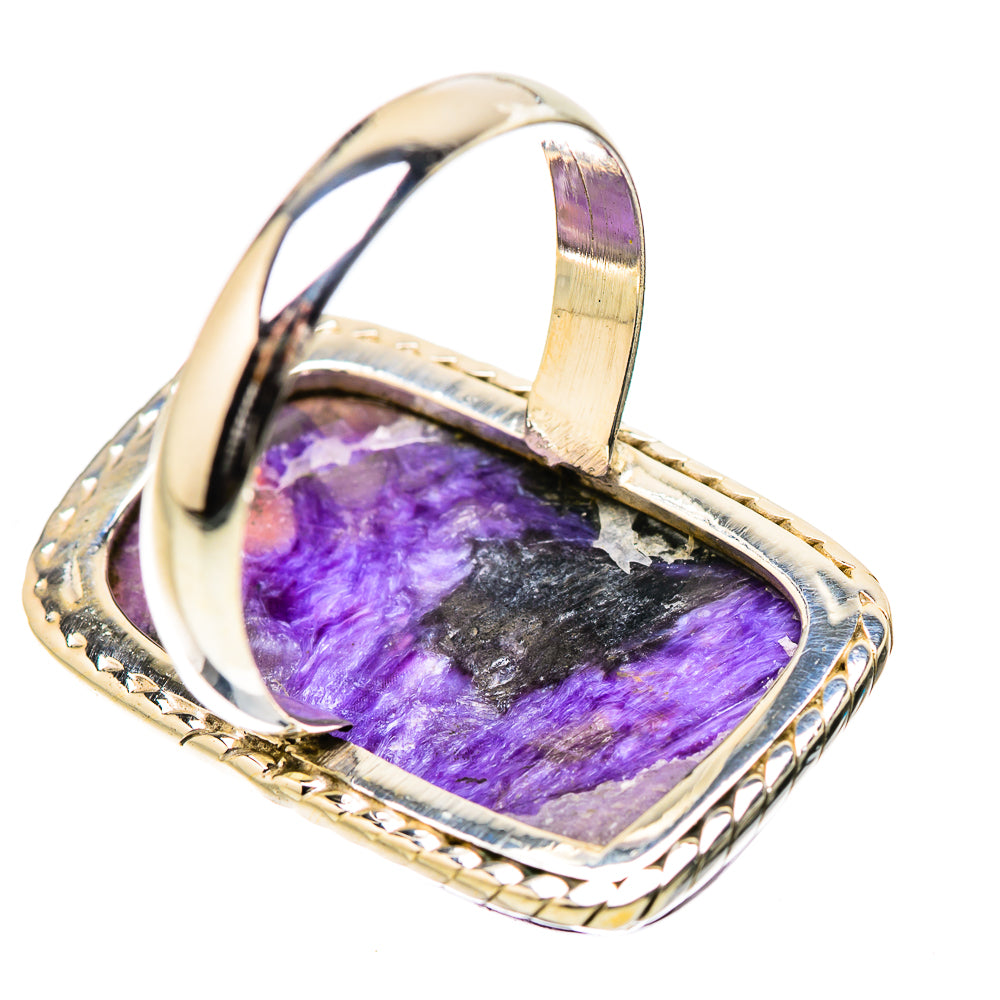 Charoite Rings handcrafted by Ana Silver Co - RING131436 - Photo 3