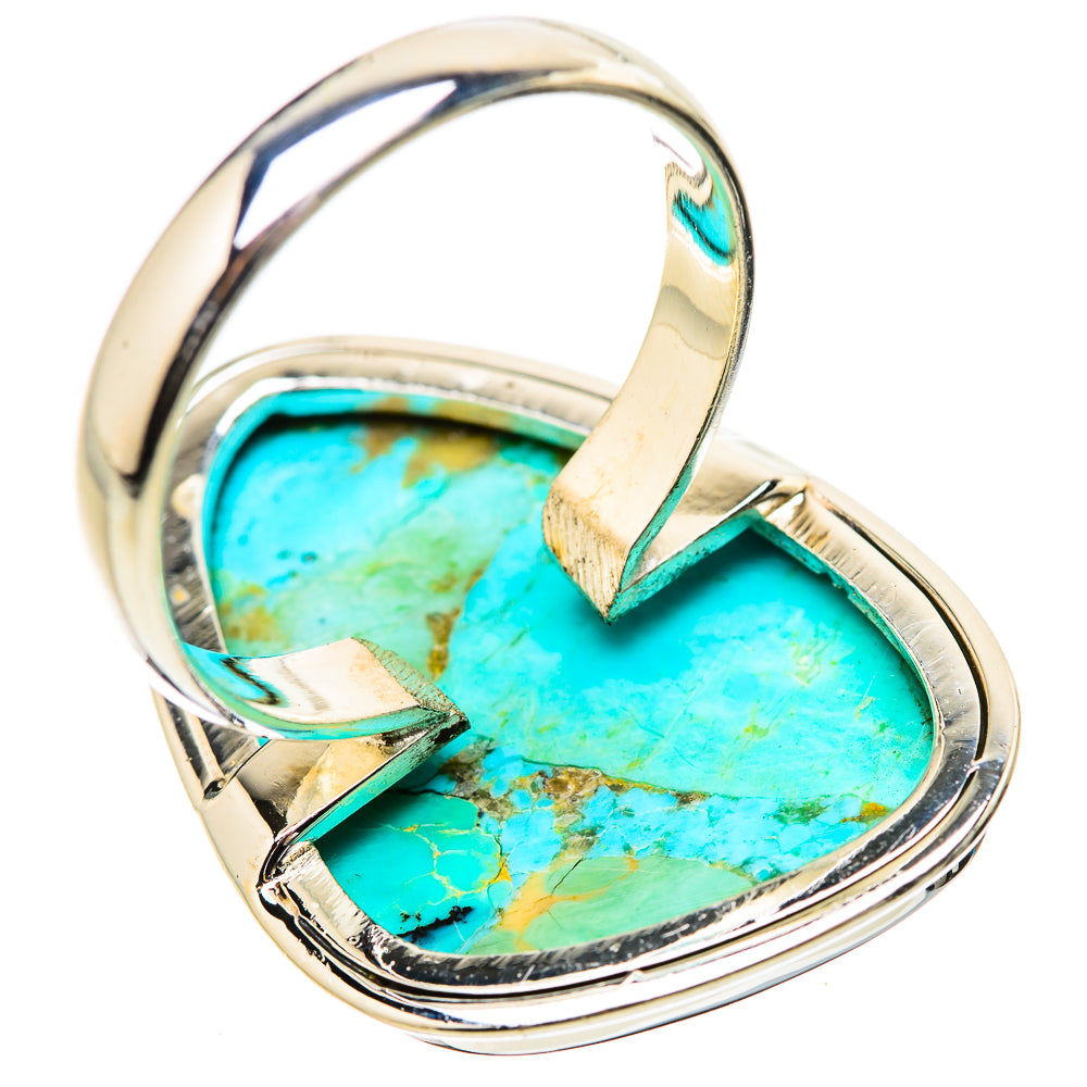 Chrysocolla Rings handcrafted by Ana Silver Co - RING131456 - Photo 3