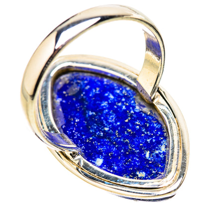 Lapis Lazuli Rings handcrafted by Ana Silver Co - RING131464 - Photo 3