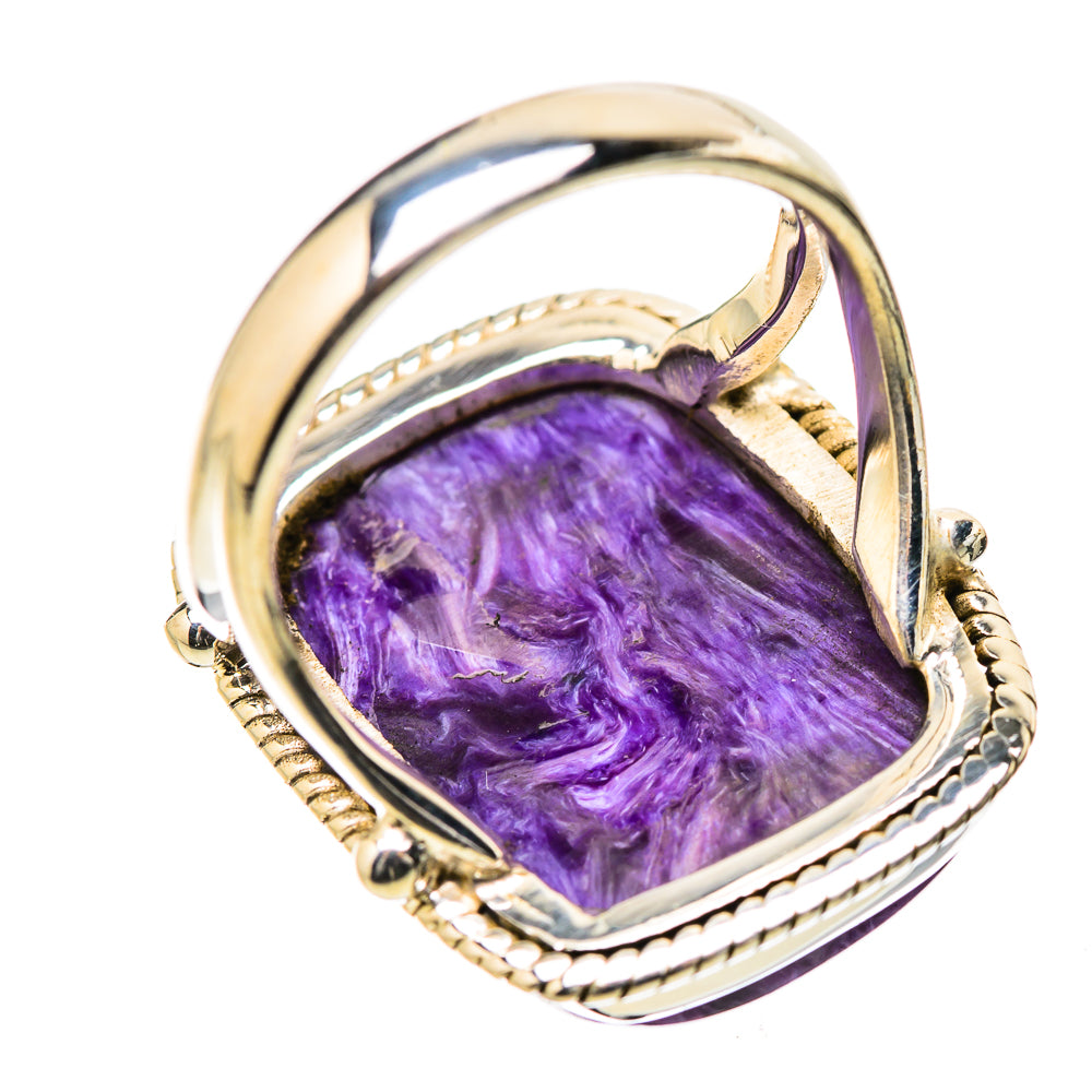 Charoite Rings handcrafted by Ana Silver Co - RING131472 - Photo 3