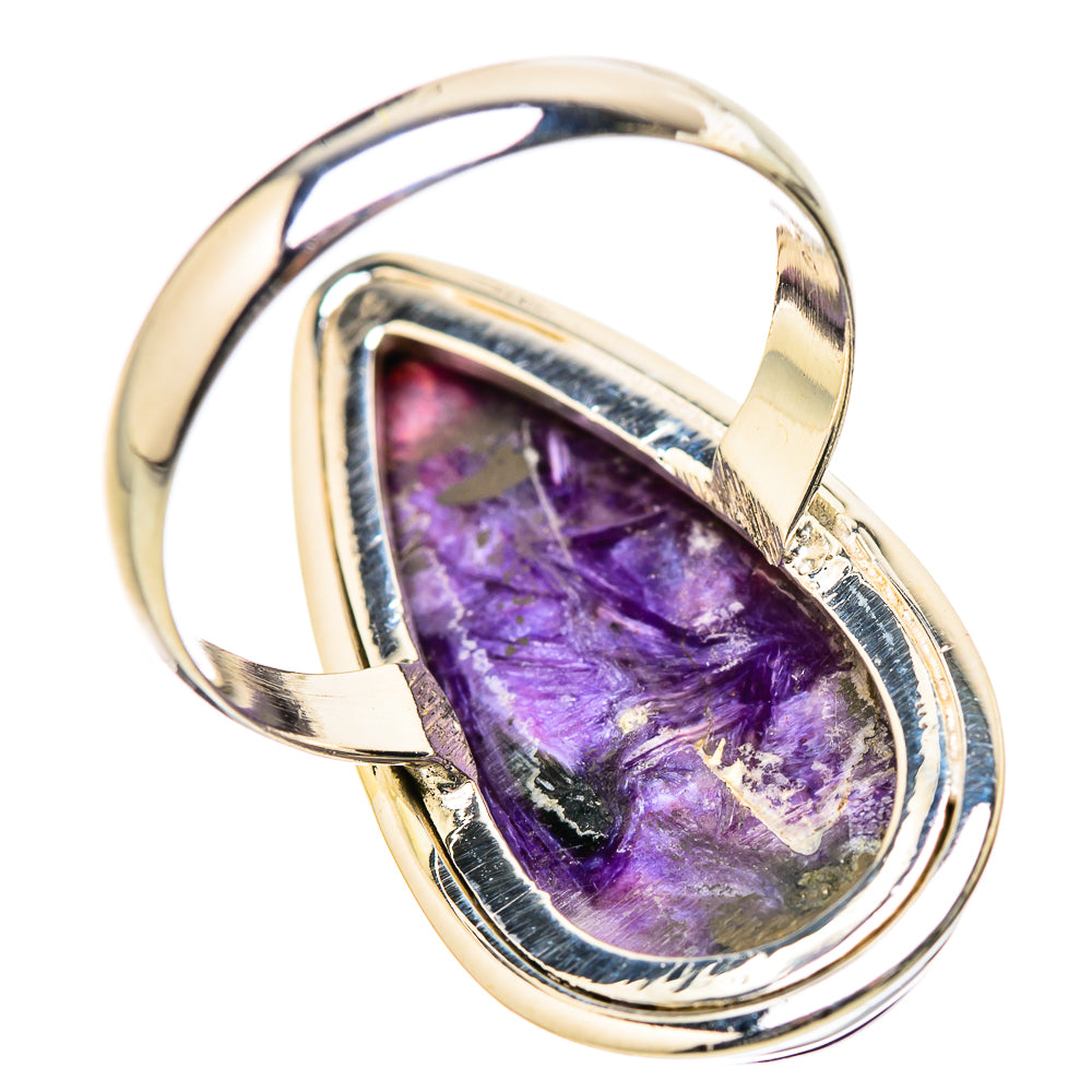 Charoite Rings handcrafted by Ana Silver Co - RING131473 - Photo 3