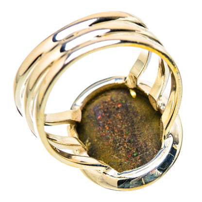 Andamooka Opal Rings handcrafted by Ana Silver Co - RING131474 - Photo 3