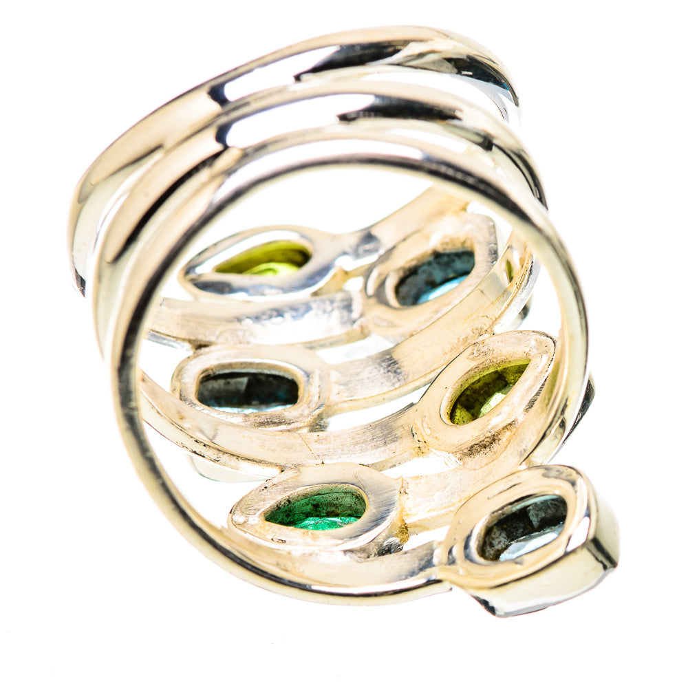 Swiss Blue Topaz Rings handcrafted by Ana Silver Co - RING131478 - Photo 3