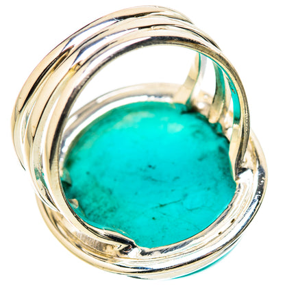 Peruvian Amazonite Rings handcrafted by Ana Silver Co - RING131493 - Photo 3