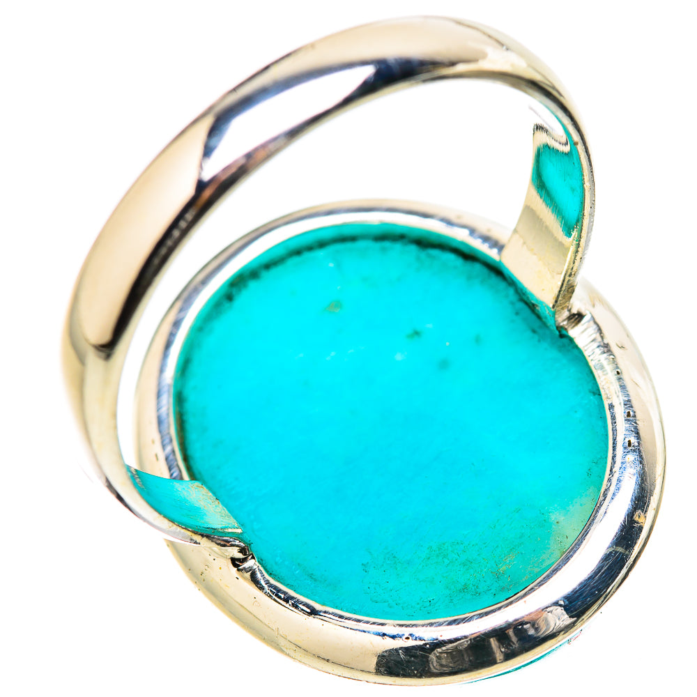 Peruvian Amazonite Rings handcrafted by Ana Silver Co - RING131507 - Photo 3