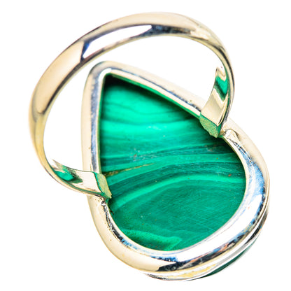 Malachite Rings handcrafted by Ana Silver Co - RING131511 - Photo 3