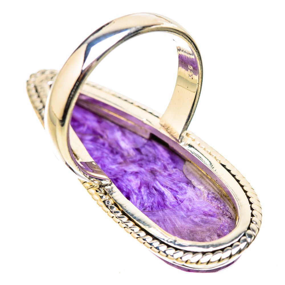 Charoite Rings handcrafted by Ana Silver Co - RING131514 - Photo 3