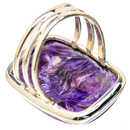 Charoite Rings handcrafted by Ana Silver Co - RING131515 - Photo 3