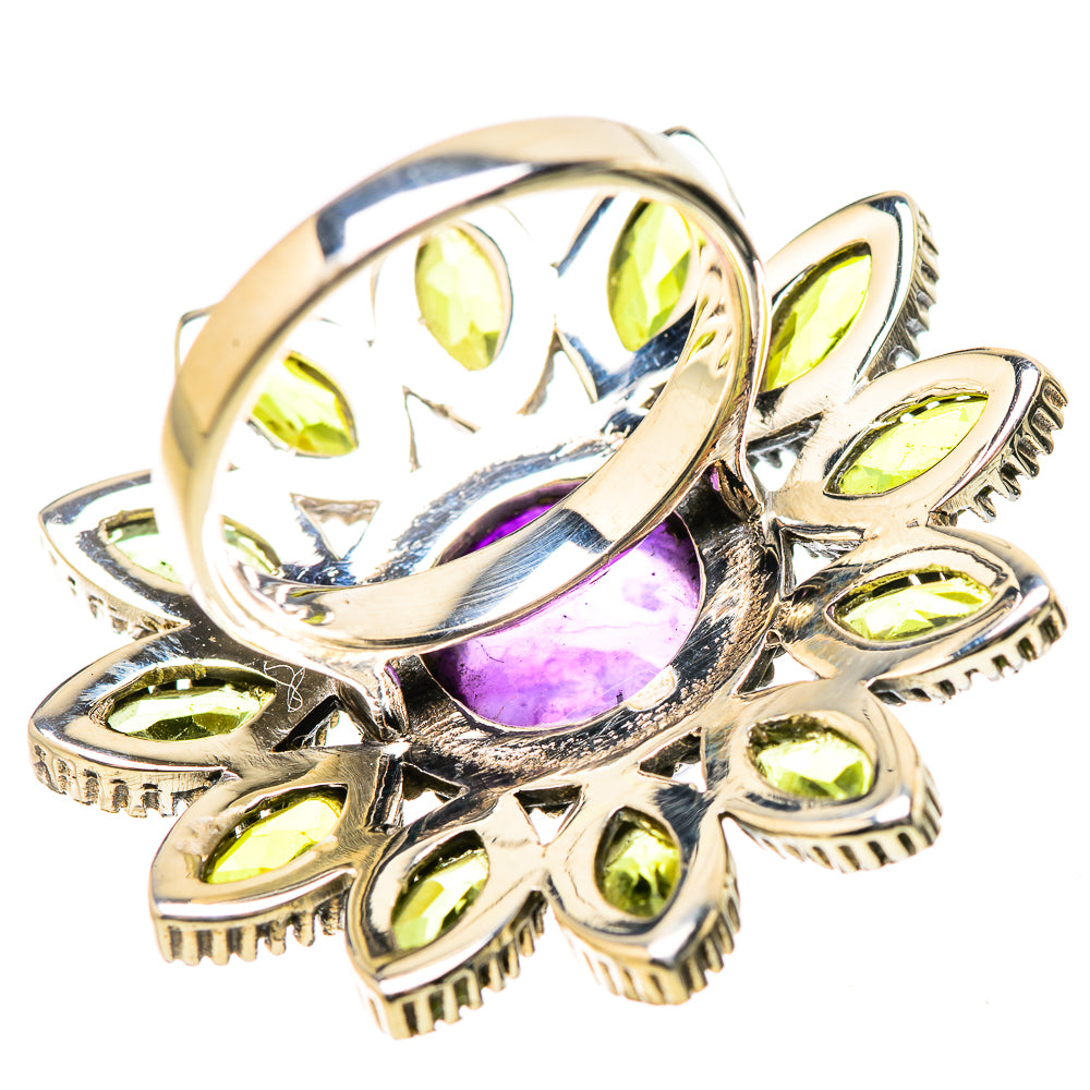 Amethyst Rings handcrafted by Ana Silver Co - RING131524 - Photo 3