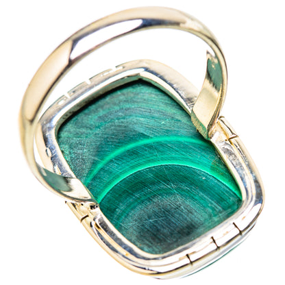 Malachite Rings handcrafted by Ana Silver Co - RING131535 - Photo 3