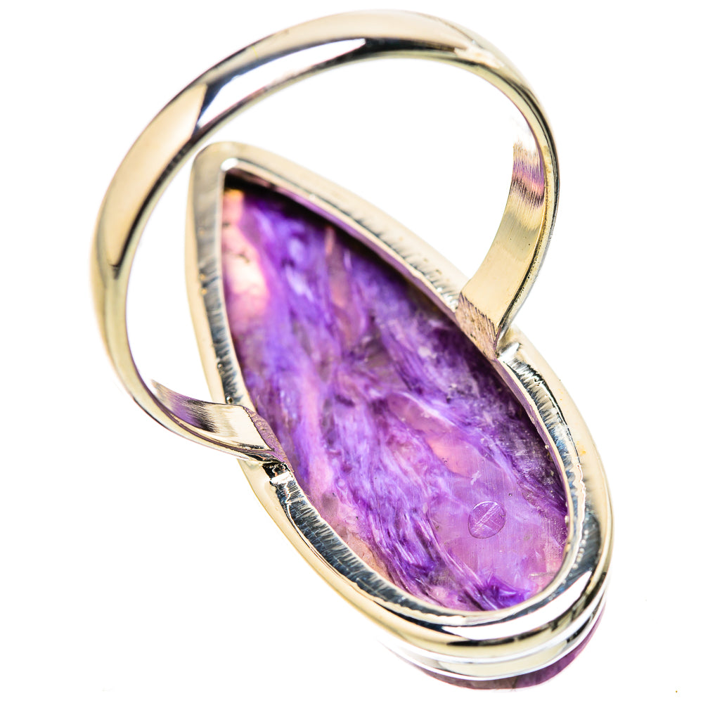 Charoite Rings handcrafted by Ana Silver Co - RING131538 - Photo 3