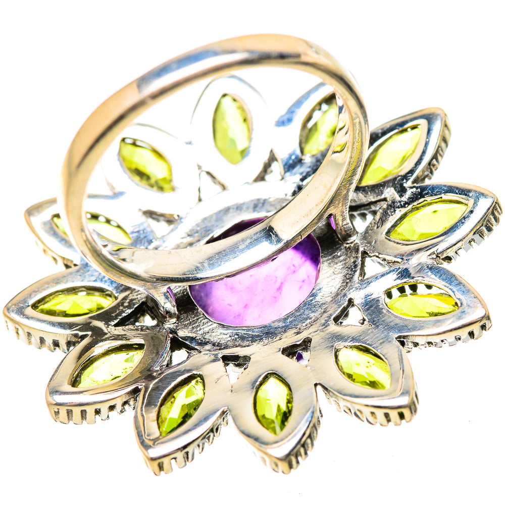Amethyst Rings handcrafted by Ana Silver Co - RING131541 - Photo 3