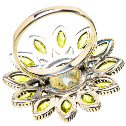 Labradorite Rings handcrafted by Ana Silver Co - RING131542 - Photo 3