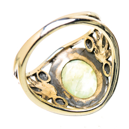Prehnite Rings handcrafted by Ana Silver Co - RING131549 - Photo 3