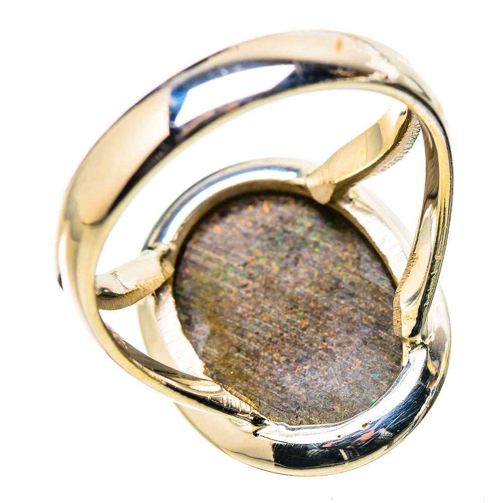 Andamooka Opal Rings handcrafted by Ana Silver Co - RING131558 - Photo 3