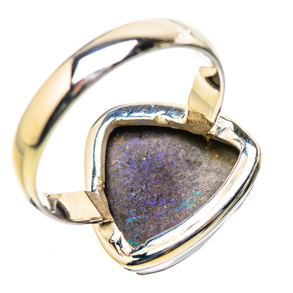 Andamooka Opal Rings handcrafted by Ana Silver Co - RING131573 - Photo 3