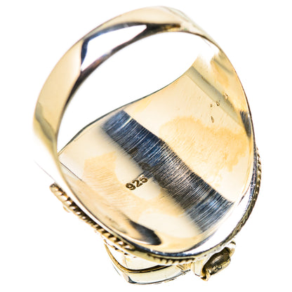 Poison 925 sterling silver ring band marked 925, viewed from inside