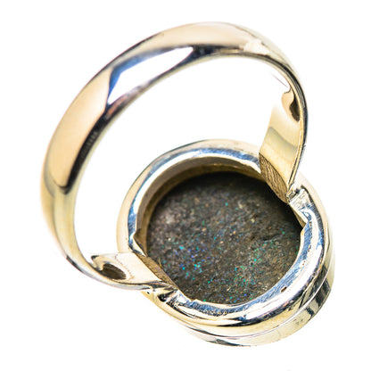 Andamooka Opal Rings handcrafted by Ana Silver Co - RING131601 - Photo 3