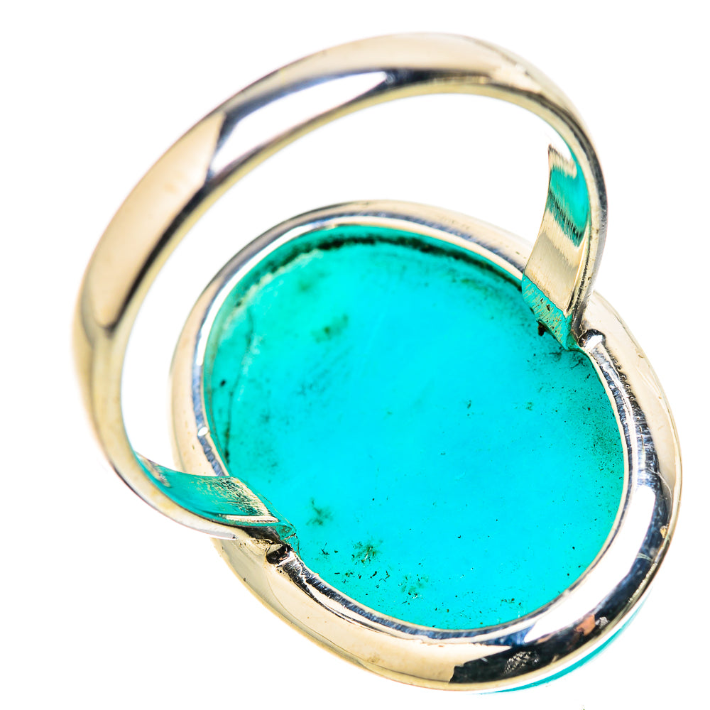 Peruvian Amazonite Rings handcrafted by Ana Silver Co - RING131603 - Photo 3