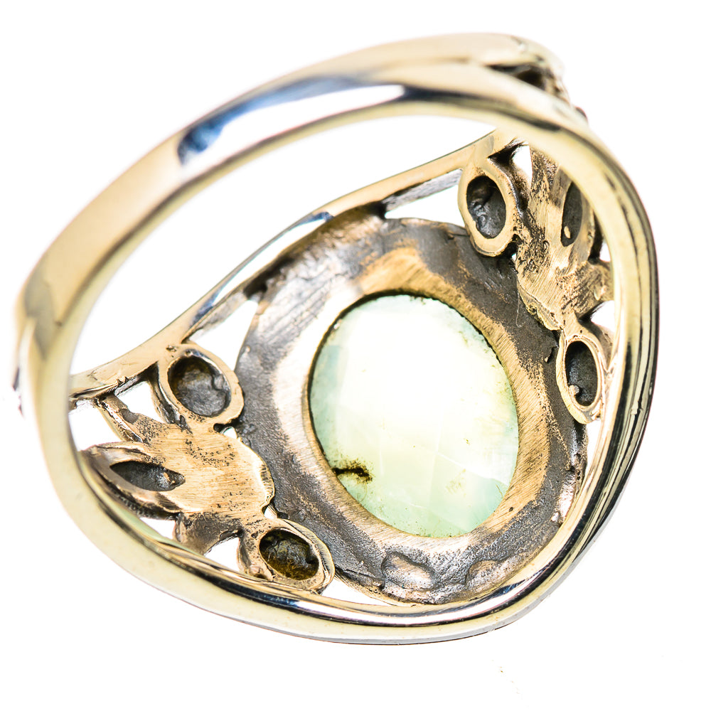 Prehnite Rings handcrafted by Ana Silver Co - RING131604 - Photo 3