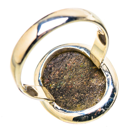 Andamooka Opal Rings handcrafted by Ana Silver Co - RING131609 - Photo 3
