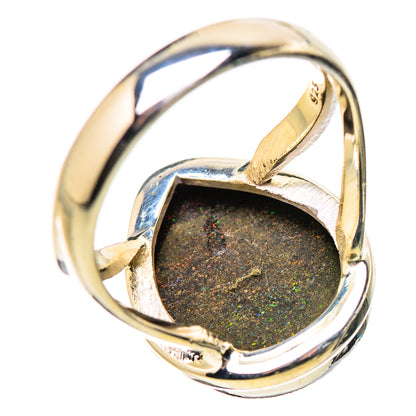 Andamooka Opal Rings handcrafted by Ana Silver Co - RING131625 - Photo 3
