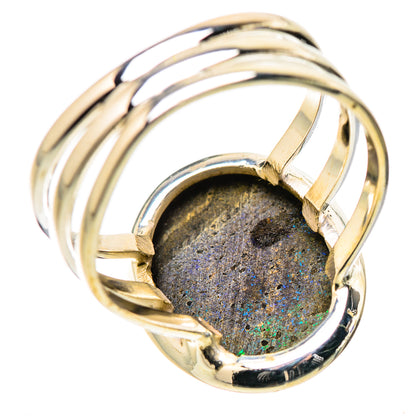 Andamooka Opal Rings handcrafted by Ana Silver Co - RING131631 - Photo 3