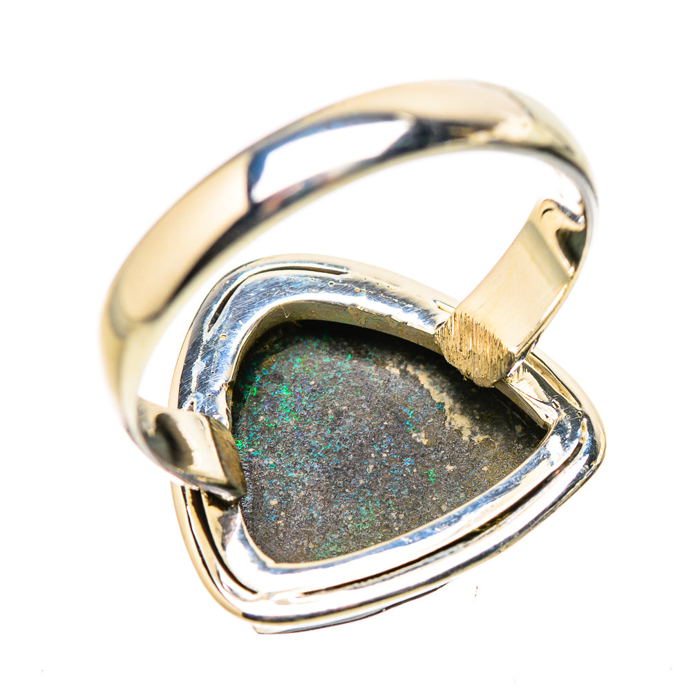 Andamooka Opal Rings handcrafted by Ana Silver Co - RING131636 - Photo 3