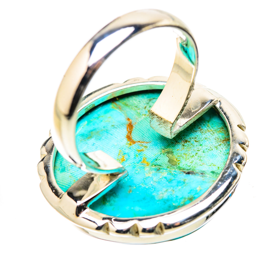 Chrysocolla Rings handcrafted by Ana Silver Co - RING131645 - Photo 3