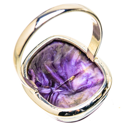 Charoite Rings handcrafted by Ana Silver Co - RING131654 - Photo 3