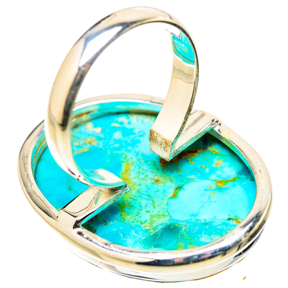 Chrysocolla Rings handcrafted by Ana Silver Co - RING131666 - Photo 3