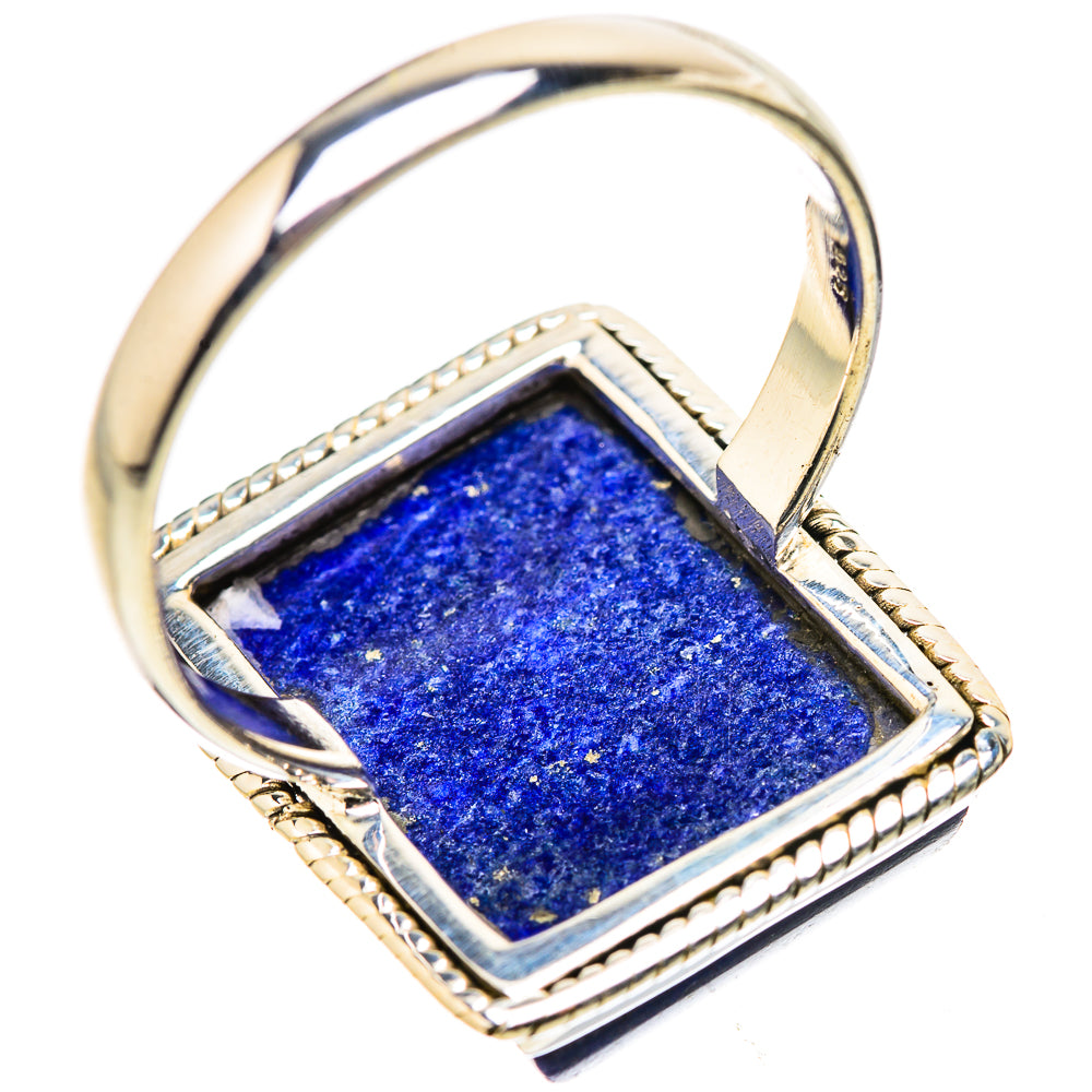 Lapis Lazuli Rings handcrafted by Ana Silver Co - RING131670 - Photo 3