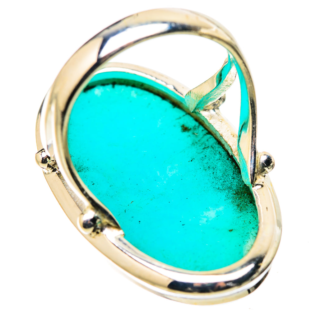 Peruvian Amazonite Rings handcrafted by Ana Silver Co - RING131671 - Photo 3