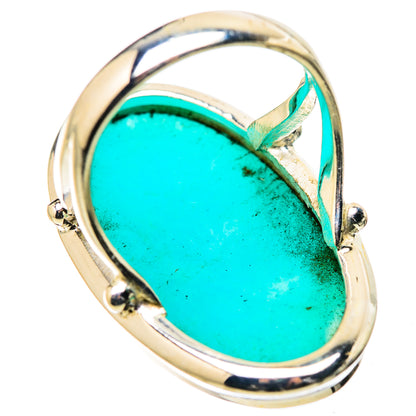 Peruvian Amazonite Rings handcrafted by Ana Silver Co - RING131671 - Photo 3