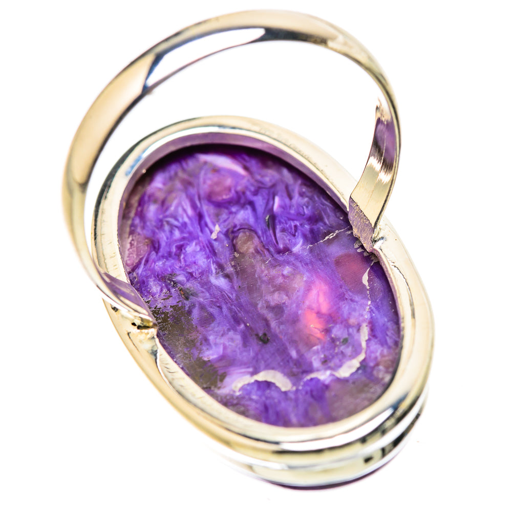 Charoite Rings handcrafted by Ana Silver Co - RING131676 - Photo 3