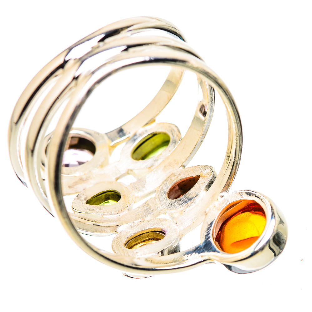 Baltic Amber Rings handcrafted by Ana Silver Co - RING131685 - Photo 3
