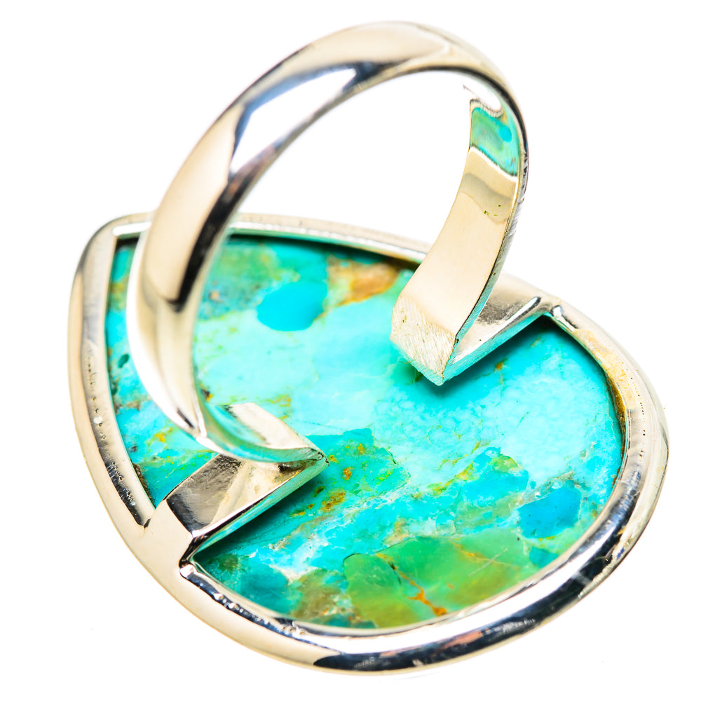 Chrysocolla Rings handcrafted by Ana Silver Co - RING131687 - Photo 3